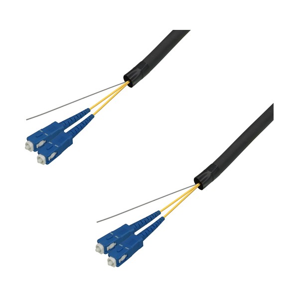 シングル流行り物グラスファイバー有線テレビ（SC-SC）2芯＜室外用（強化）LAPカクテルドレス＞4m DFC-SMSCSC-FDL21(4M) 1本