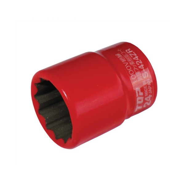 トップ工業 TOP 絶縁ソケット 17mm S-317ZR 1個