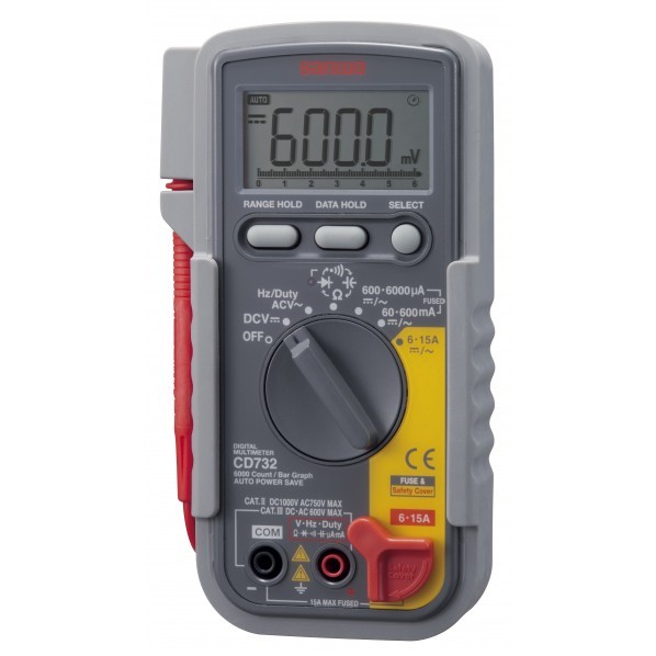 三和電気計器 デジタルマルチメータ CD732 1台|DIY FACTORY ONLINE SHOP