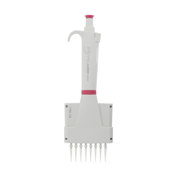 柴田科学 デジフィットフェザー マルチチャンネル8連 10μL ピンク 024150-801 1本｜DIY FACTORY ONLINE SHOP