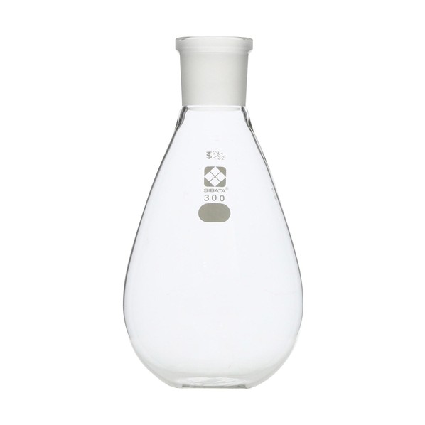 共通摺合平底なす形フラスコ 29/32 300mL 300 005400-32300