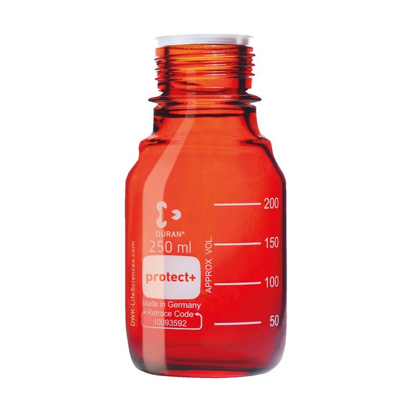 プロテクトプラスコートねじ口びん 茶かっ色 びんのみ 250mL 10入 250 017590-250A 10本