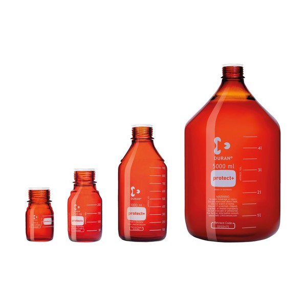 プロテクトプラスコートねじ口びん 茶かっ色 びんのみ 500mL 10入 500 017590-500A 10本