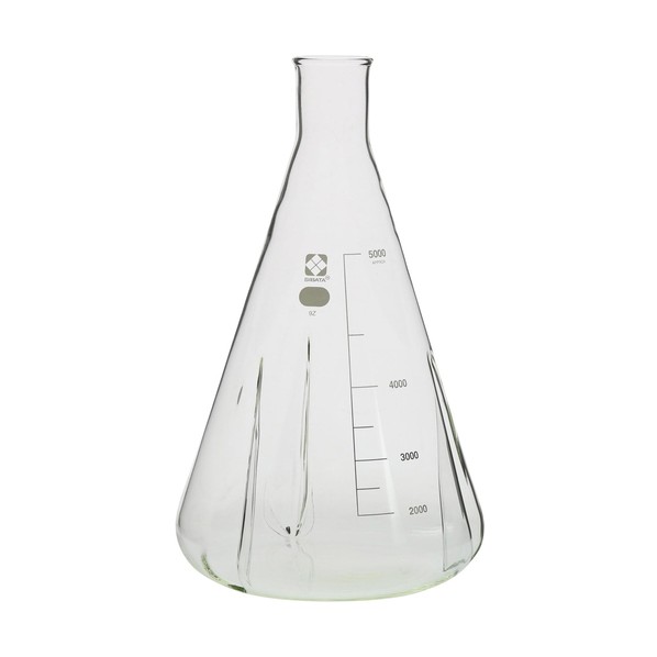 バッフル付三角フラスコ 5000mL 5000 016340-5000｜DIY FACTORY ONLINE SHOP
