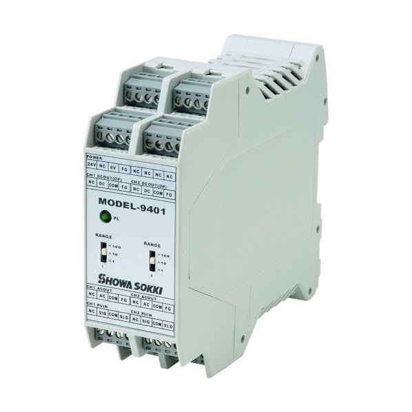 昭和測器 PLC用センサアンプ MODEL-9401-02 1点