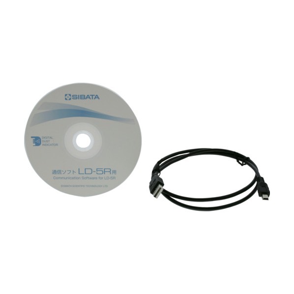 柴田科学 ソフト付通信ケーブル LD-5R型用 080000-7203 1点|DIY FACTORY ONLINE SHOP
