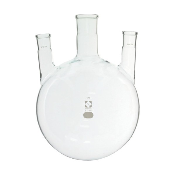 柴田科学 SPC三口丸底フラスコ 5L 1個|DIY FACTORY ONLINE SHOP