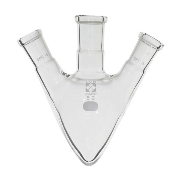 柴田科学 SPC三口梨形フラスコ 50mL 030160-31550 1個