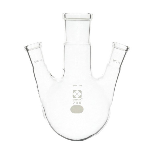 柴田科学 SPC三口丸底フラスコ 200mL 030170-15200 1個