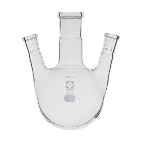 柴田科学 SPC三口丸底フラスコ 300mL 030170-15300 1個