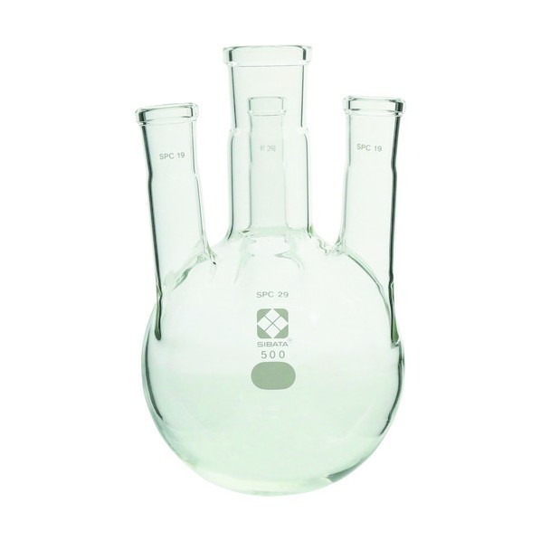 柴田科学 SPC四口丸底フラスコ 500mL 030180-19500 1個
