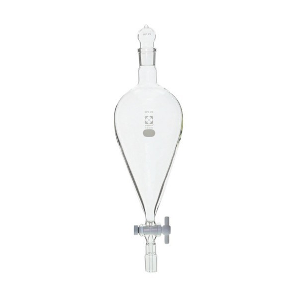 柴田科学 SPC分液ロート スキーブ形 PTFEコック付 1L 030220-241 1個