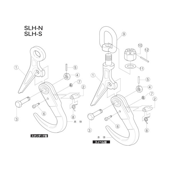 ス-パ-ロツクフツク シヤツクル SLHH3S 1セット｜DIY FACTORY ONLINE SHOP