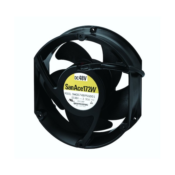 山洋電気 防水ファン(172×150×51mm DC48Vーリード線仕様) 9WG5748P5G001 1点|DIY FACTORY ONLINE SHOP
