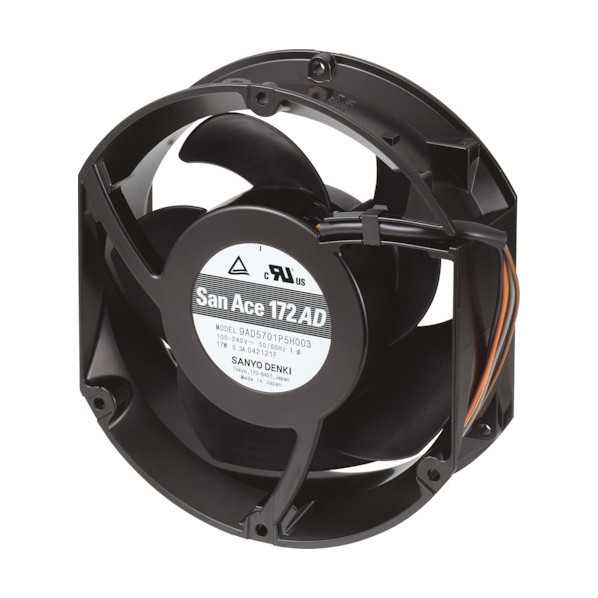 山洋電気 ACDCファン(Φ172×150×51mm PWM・パルスセンサ付き)) 9AD5701P5H003 1点|DIY FACTORY ONLINE SHOP