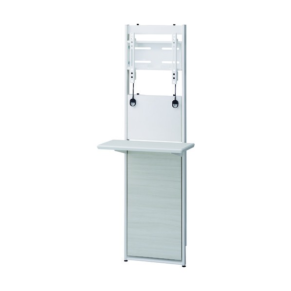 ※法人専用品※ハヤミ工産 TIMEZ 壁面スタンド EW-70シリーズ 326×261×1219.5mm ホワイト EW-72W 1台|DIY FACTORY ONLINE SHOP