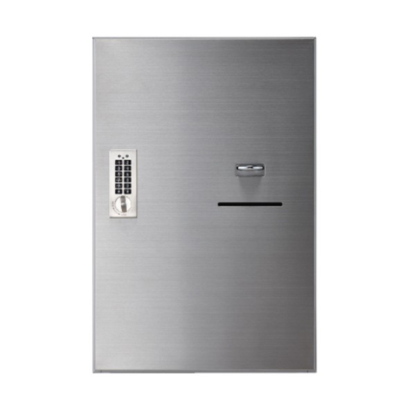 宅配ボックス席（テンキー式） SK-CBX-MS21R-SL しろがね色 H540 W360 D360 しろがね色 SK-CBX-MS21R-SL