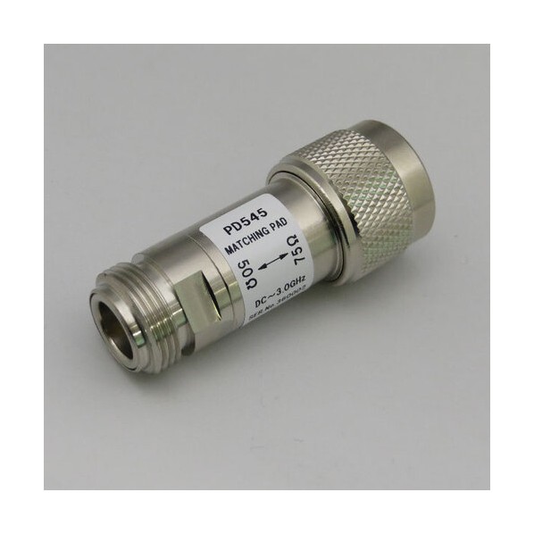 50Ω-75Ω踏みとどまる取り替えっこ型オーム抵抗取り替えっこ器 N（J）-NC（P） PD545