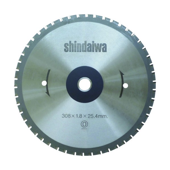 新ダイワ チップソーカッター用刃物 外径x厚x内径mm:308x1.8x25.4 CT308-F 1