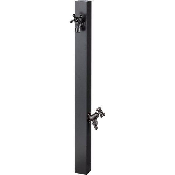 スプレスタンド60ソリッド 左右仕様 蛇口2個セット BED. 幅60×高さ800（1,100）×奥行60 オフブラック 600564310 1セット