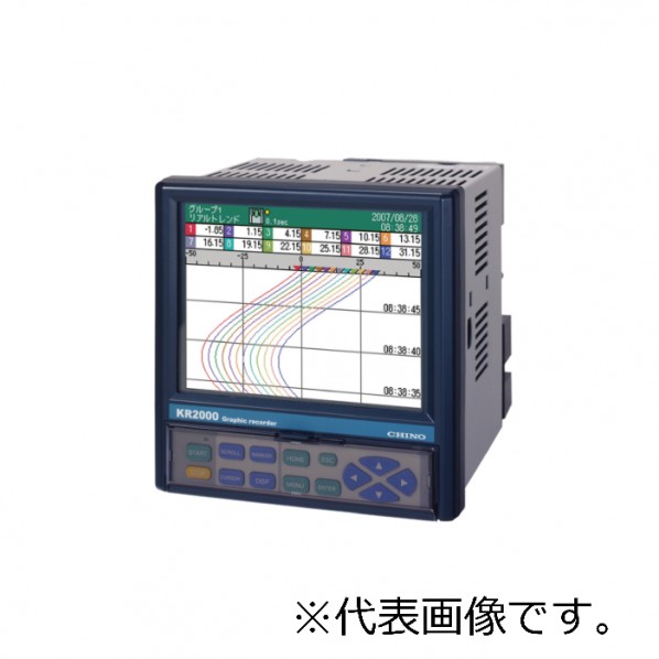 グラフィックレコーダ Aタイプ/6点（100ms仕様） 144X161X230.5mm KR2160MQ0A 1台