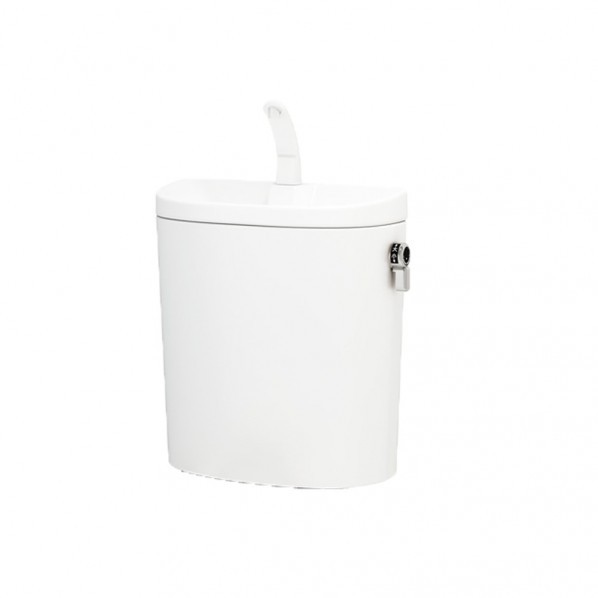 ※法人専用品※アサヒ衛陶 エディ868壁排水(床上排水)トイレタンク(手洗付) ラブリーホワイト TRA9486LW 1点｜DIY FACTORY ONLINE SHOP