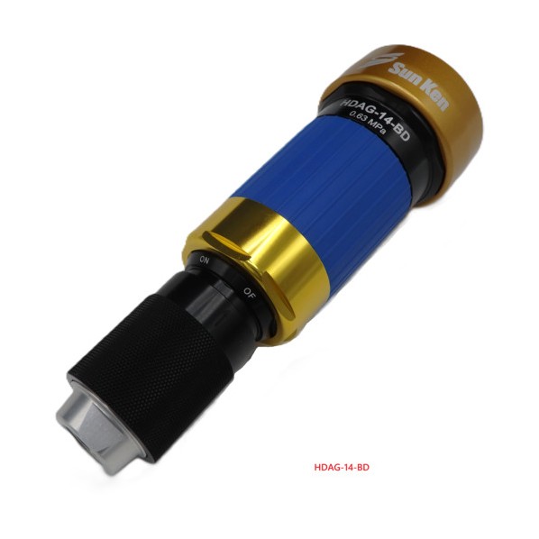 エアーグラインダー オールインワン 2WAY (ストレートヘッド+本体ボディー) HDAG-14-G/BD 1セット