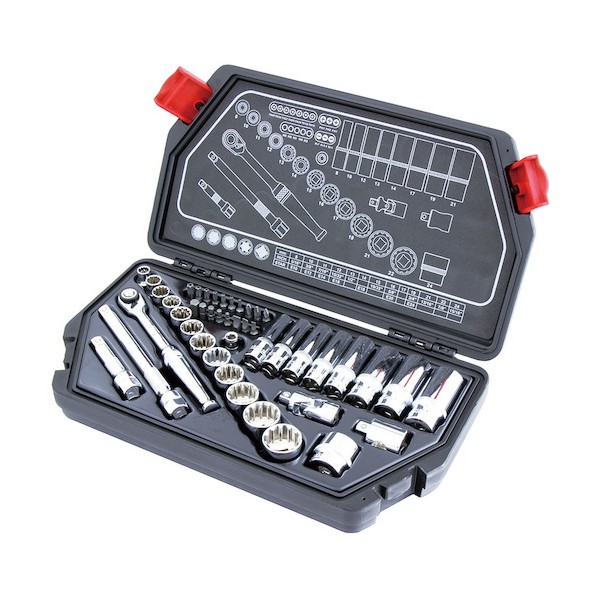 スエカゲツール 3/8スプラインソケットセット45PC PA345SS 1式 8,801円