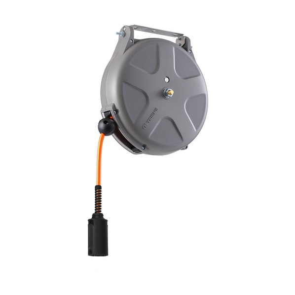 エアーホースリール 口径6．5mm×10m 鍵を掛ける無償性遣りかた 薄墨色 SHS-210A-0 1台