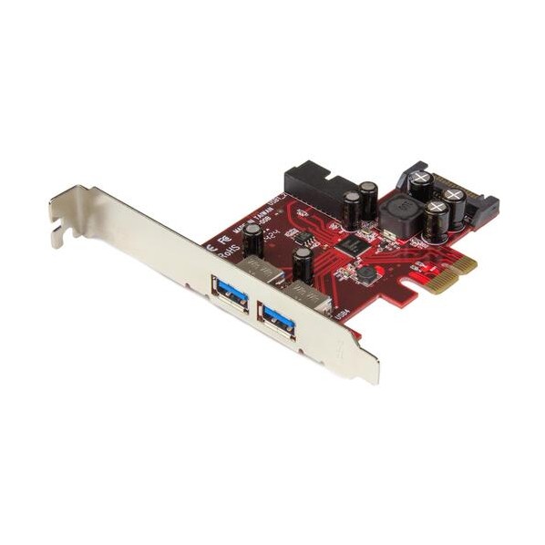 STARTECH.COM USB-A取りひろげる歌留多/PCIe 2．0 x1/4界面USB-A 3．2 Gen 1/界面/Windows PEXUSB3S2EI