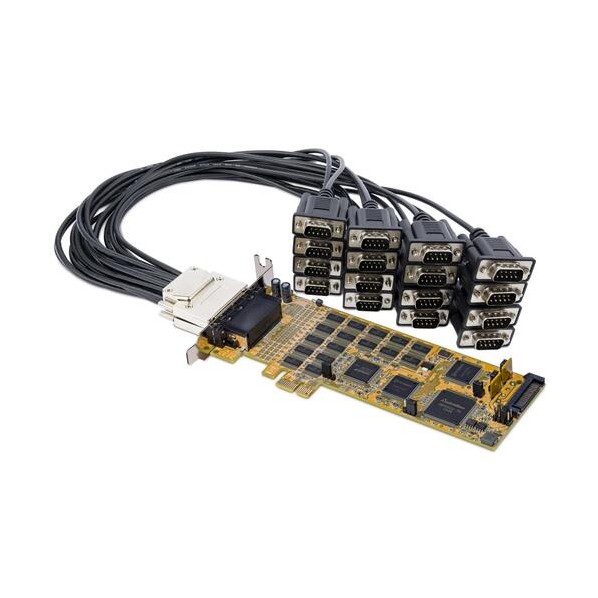 STARTECH.COM RS232C 禾穀類界面取りひろげる歌留多/PCIe x1/16界面 RS232C/DB9 アダプタ/Windowsのみ PEX16S550LP