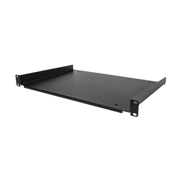 サーヴァー仕合わせ棚板/1U/19in仕合わせ相応う/奥ふかさ30．5糎/耐荷重25kg/仕合わせ佩び物 SHELF-1U-12-FIXED-S