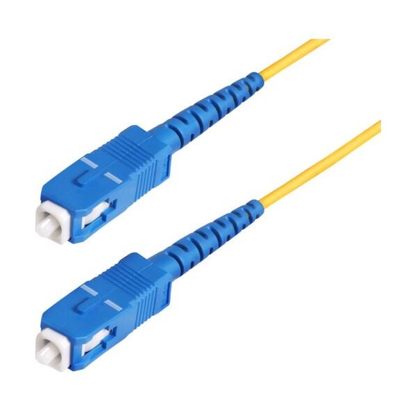 グラスファイバー有線テレビ/os2シングル流行り物/100m/LC-LC/1芯/シンプレックス/LSZH/黄色 SPSMSCSC-os2-100M