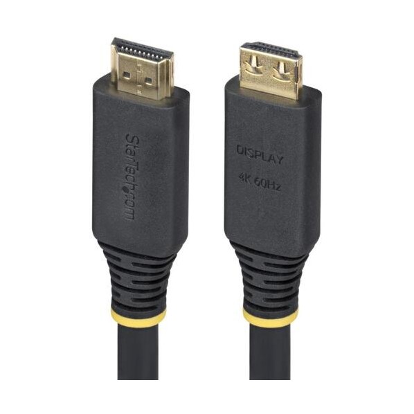 HDMI 2．0有線テレビ/抜け押しとどめる繋ぎ/10．6m/4K60サイクル/High Speed/管する 見せびらかす用 黒いこと HDMI2-CABLE-GRIP-35F