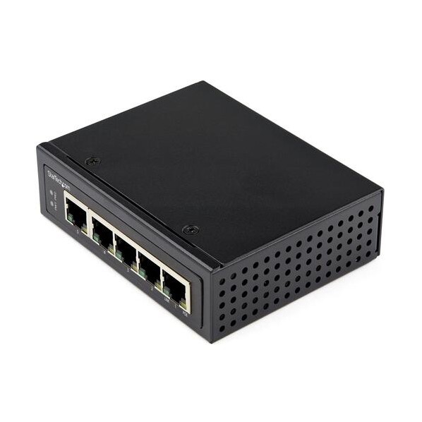 イーサネットスイッチ/産業用/アンマネージド/30W PoE＋給電/5ポート RJ45/ギガビット対応/壁面取付け可能 IESC1G50UP