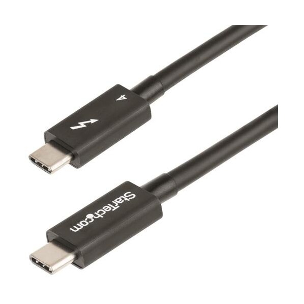 Thunderbolt 4有線テレビ/1m/4K8K/40Gbps/100W PD/USB4 結核症3 USB-C DP取り替えっこ TBLT4MM1M 1本