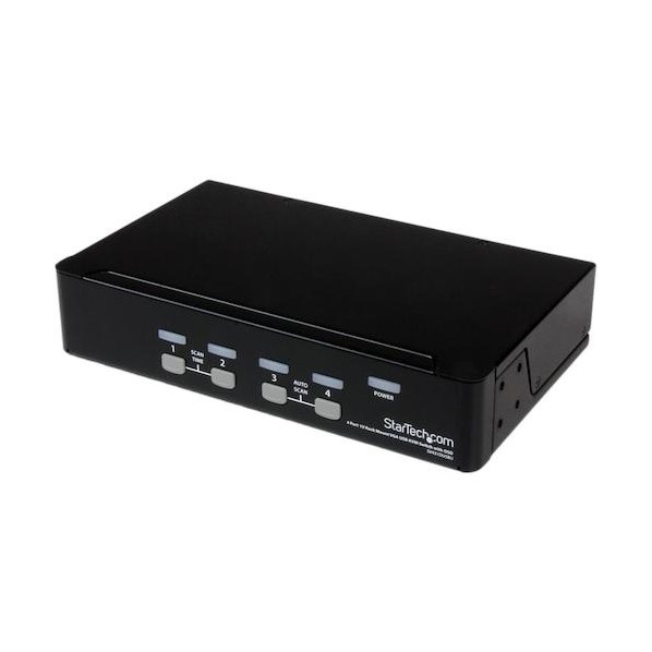 KVMスイッチ/4ポート/VGA/1Uラックマウント対応/PC パソコン CPU 切替器 SV431DUSBU 1個