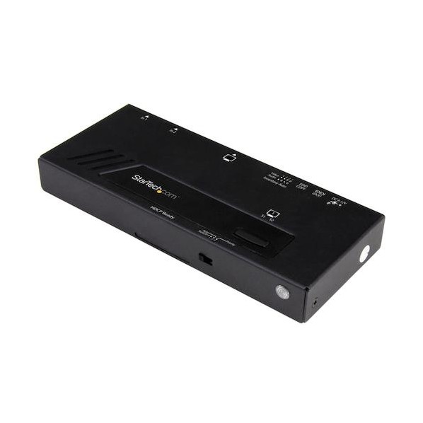 HDMIディスプレイ切替機/2入力1出力/4K/高速切替機能/2x1 HDMIスイッチ/シリアル制御 VS221HD4KA 1個