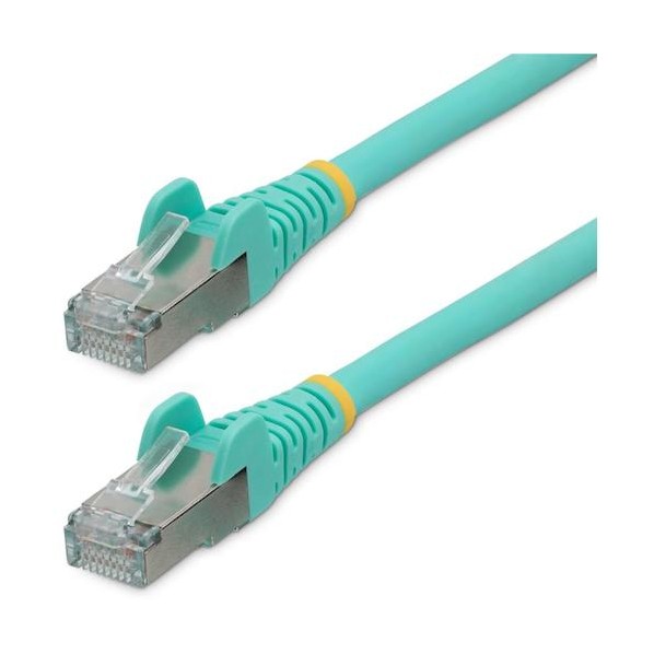 種類6a ローカルエリアネットワーク有線テレビ/7.5m/アクア/10GbE 500MHz/ハロゲン無償性/ツメ折れ押しとどめる規則体系付 NLAQ-750-CAT6A-PATCH 1本 LANケーブル-PCアクセサリー