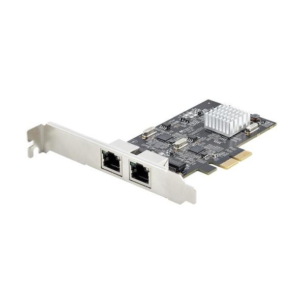 ネットワークアダプターカード/PCI Express  x2/2界面/2.5GbE RJ45 ローカルエリアネットワーク歌留多 PR22GI-NETWORK-CARD 1個