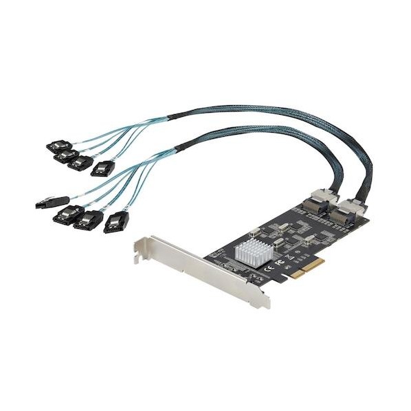 PCI Express歌留多/x4/4x 2界面SATA進行係り制御装置/2x Mini-SAS繋ぎ 8P6G-PCIE-SATA-CARD 1個