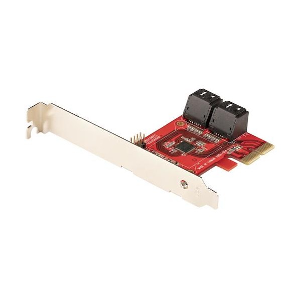 SATA 4界面増設  PCI Express界面歌留多/6Gbps/SATA PCIe 押しひろげるゲーム盤 4P6G-PCIE-SATA-CARD 1個