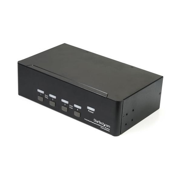 【法人専用品】KVMスイッチ/4ポート/2画面/DisplayPort/4K60Hz/3.5mmオーディオ/2ポートハブ SV431DPDDUA2 1個|DIY FACTORY ONLINE SHOP