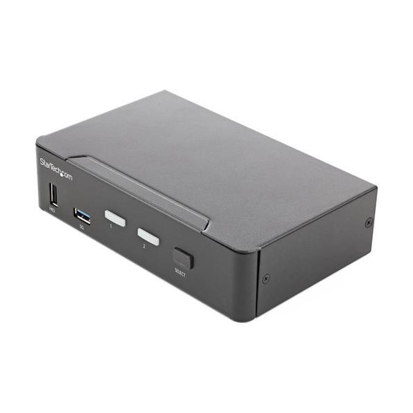 KVMスイッチ/2ポート/HDMI 2.0/4K60Hz/アナログ + 7.1chオーディオ/USB 3.0 ハブ SV231HU34K6 1個