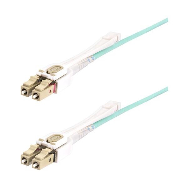 グラスファイバー有線テレビ/OM4マルチ流行り物/4m/LC-LC/プッシュプルタブ/50/125/2芯/100G/パッチコード 450FBLCLC4PP 1本