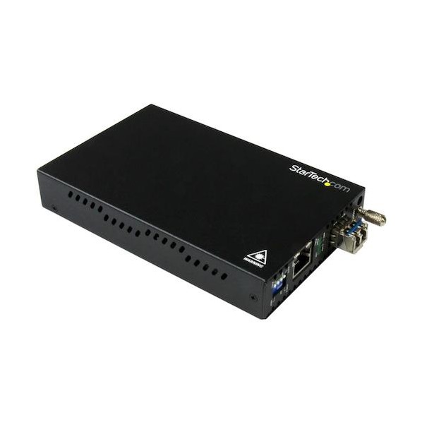光媒体変換器/ギガビットイーサネット相応う/シングル流行り物/LC/20粁 ET91000SM20 1個