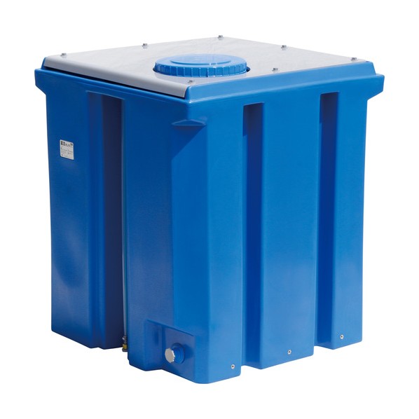 ※法人専用品※スイコー 薬注貯蔵タンク1000L 1050×1050×1260粍 S-1000 1点