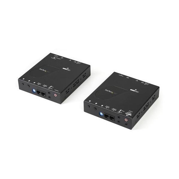 HDMIエクステンダー/4K UHD解像力/Cat 5e 以上/最大限度100m/HDMIリピーター送受信機書き割り ST12MHDLAN4K 1式