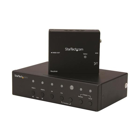 マルチビデオエクステンダー/4K UHD/Cat 5e & 6/HDBaseT対応/最大70m/DP HDMI VGA STDHVHDBT 1個