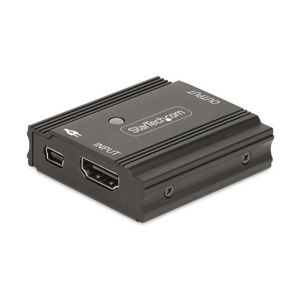 STARTECH.COM社 HDMI 2．1リピーター/8K60サイクル 4K144サイクル 10m/4K60サイクル 25m/交通信号アンプリファイアー 取りひろげる 中次ぎアダプタ 33FT-8K-HDMI-BOOSTER 1個